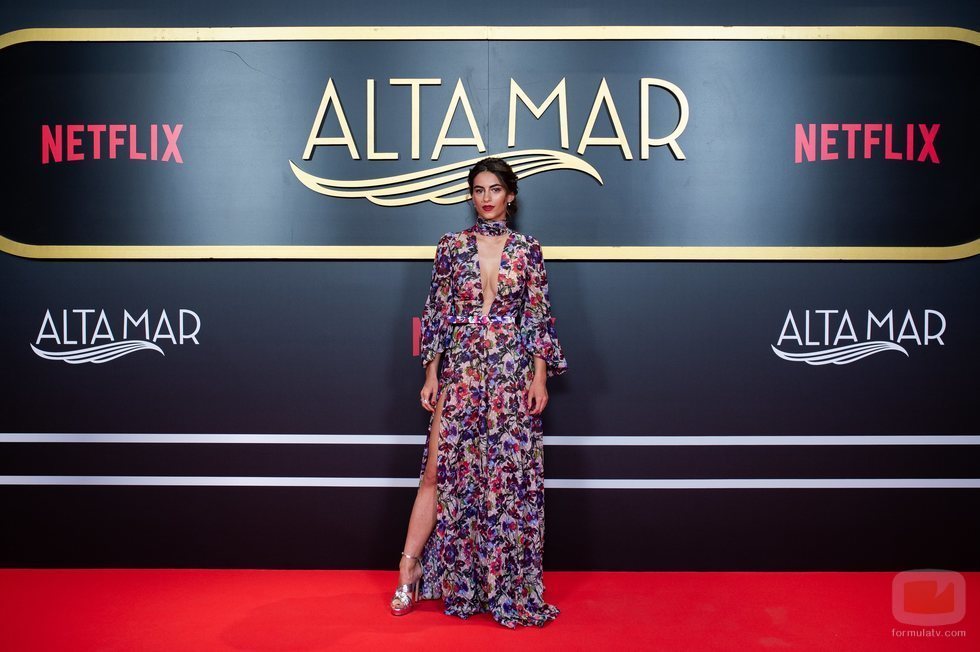 La actriz Begoña Vargas, en el photocall de 'Alta mar'