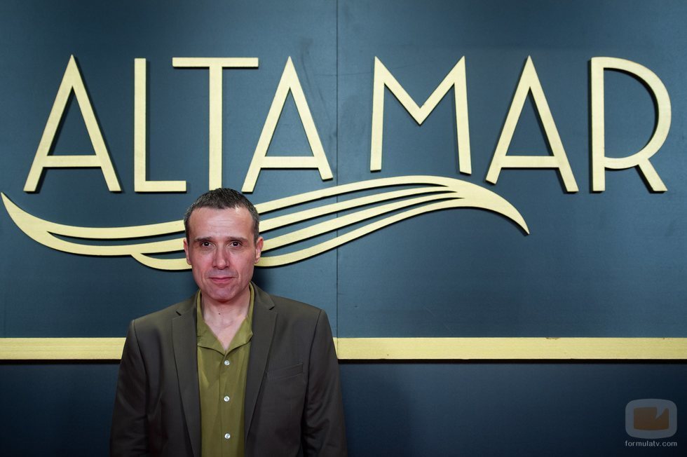 Lino Escalera, en el photocall de 'Alta mar'