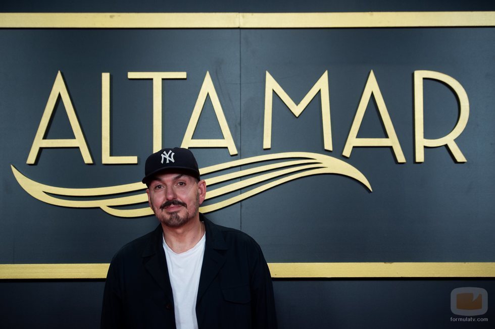 Juan Duyos, en el photocall de 'Alta mar'