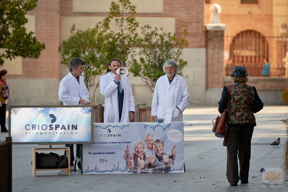Coque, Fermín y Vicente en el 11x06 de 'La que se avecina'