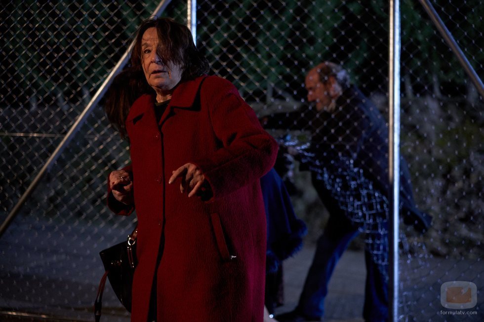 Doña Fina se cuela por una valla con Enrique en el 11x06 de 'La que se avecina'