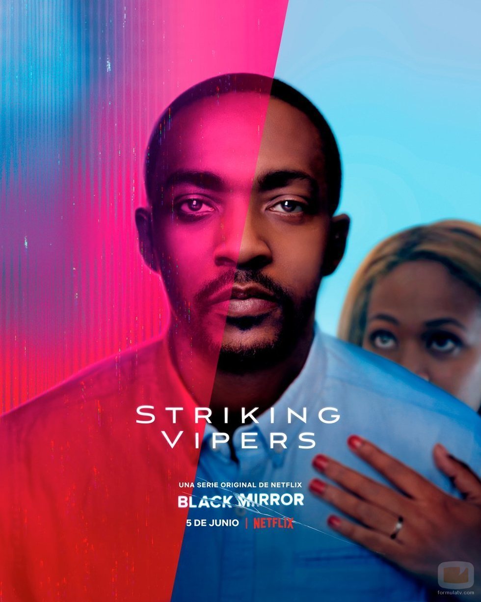 Póster oficial de "Striking Vipers", capítulo de la quinta temporada de 'Black Mirror'
