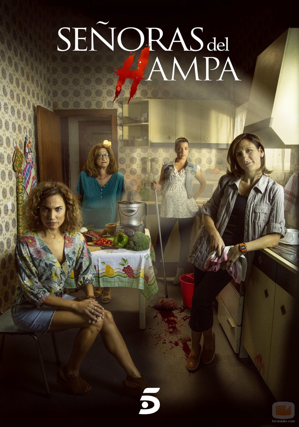 Cartel promocional de 'Señoras del (h)AMPA'
