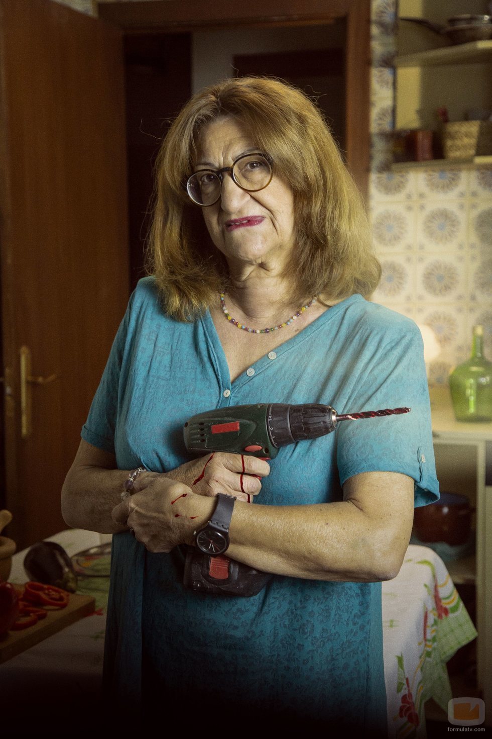 Mamen García es Amparo en 'Señoras del (h)AMPA'