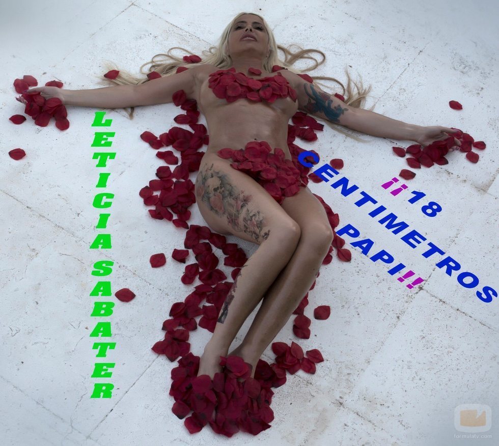 Leticia Sabater estrena single llamado "18 centímetros papi"
