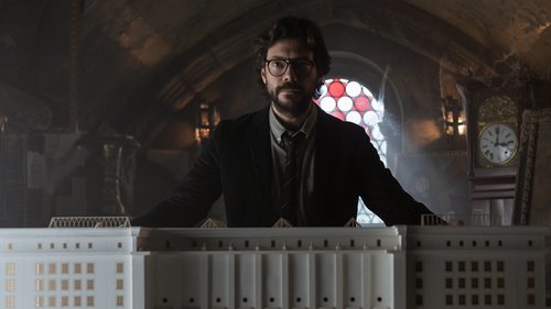 El Profesor prepara el atraco de la parte 3 de 'La Casa de Papel'
