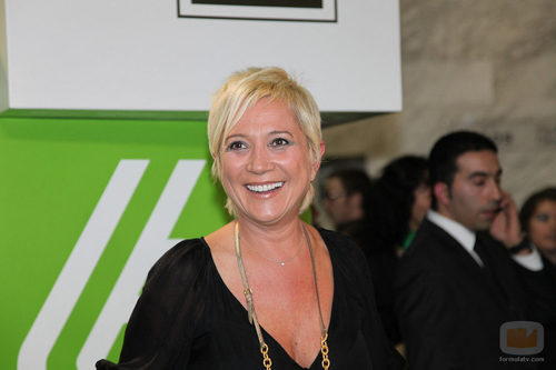 Imagen de Inés Ballester en la gala de los TP de oro de 2008