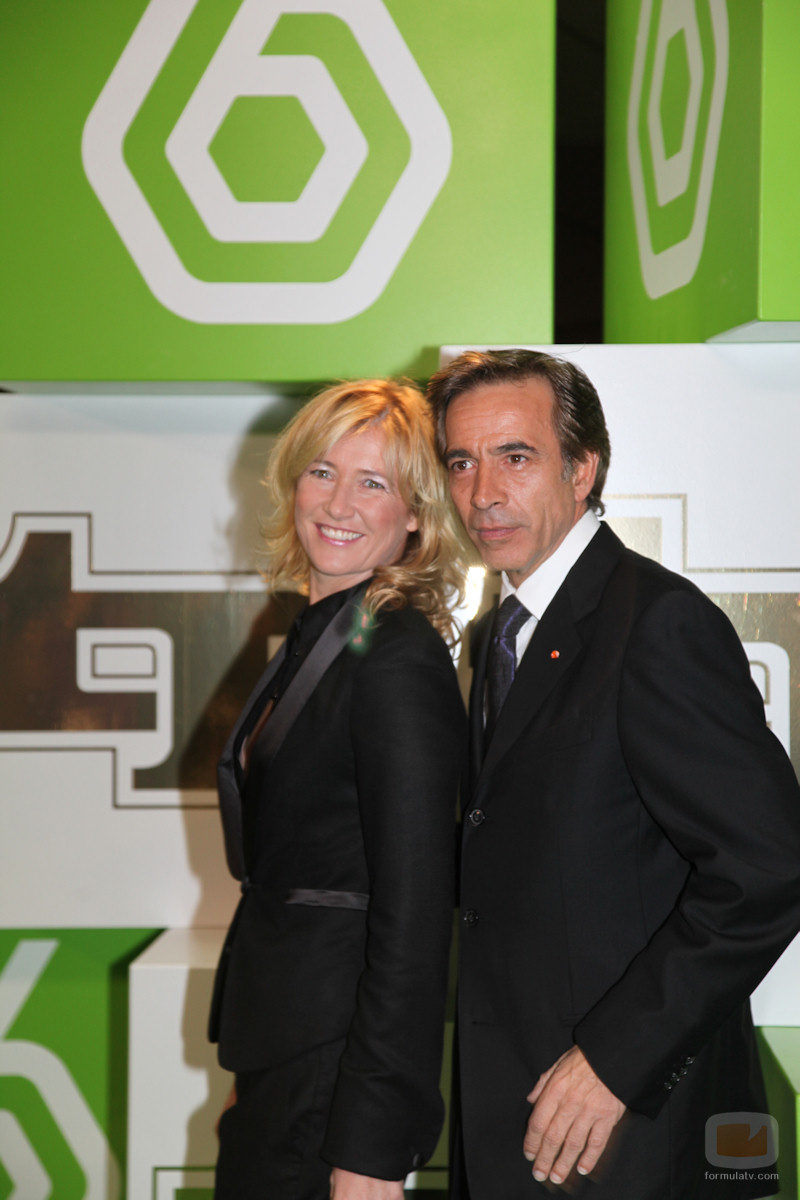Ana Duato e Imanol Arias posan en la Gala TP de Oro 2008