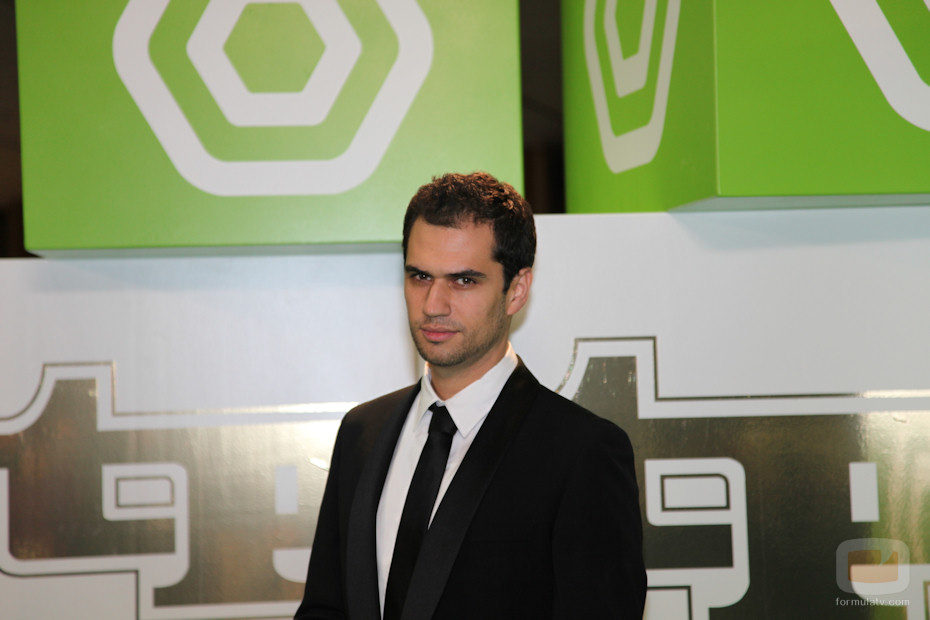 El actor Íker Lastra en la gala de los Premios Tp de Oro 2008