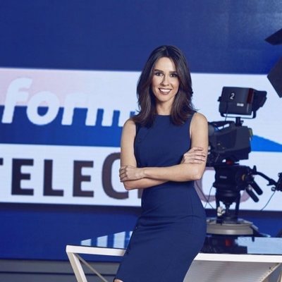 Alba Lago, presentadora de la edición matinal de 'Informativos Telecinco'