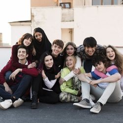 Los jóvenes protagonistas de 'Skam España'