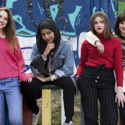 El grupo de amigas protagonistas de 'Skam España'