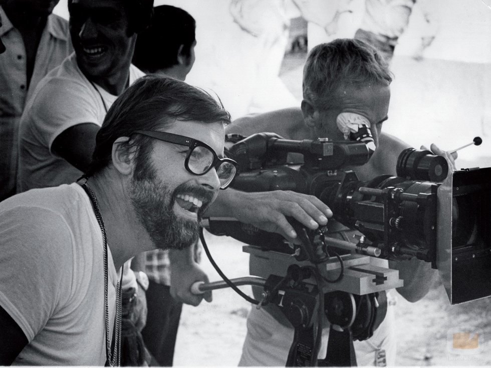 Chicho Ibáñez Serrador dirigiendo "¿Quién puede matar a un niño?" (1976)