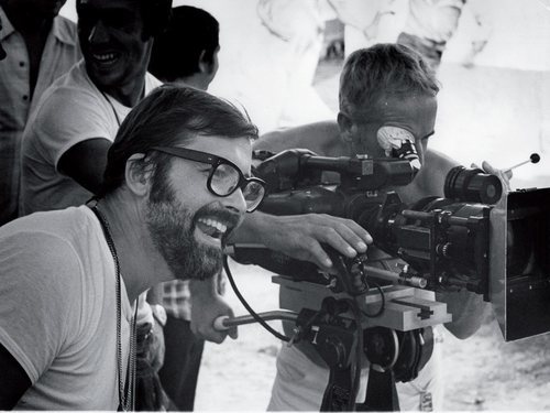 Chicho Ibáñez Serrador dirigiendo "¿Quién puede matar a un niño?" (1976)