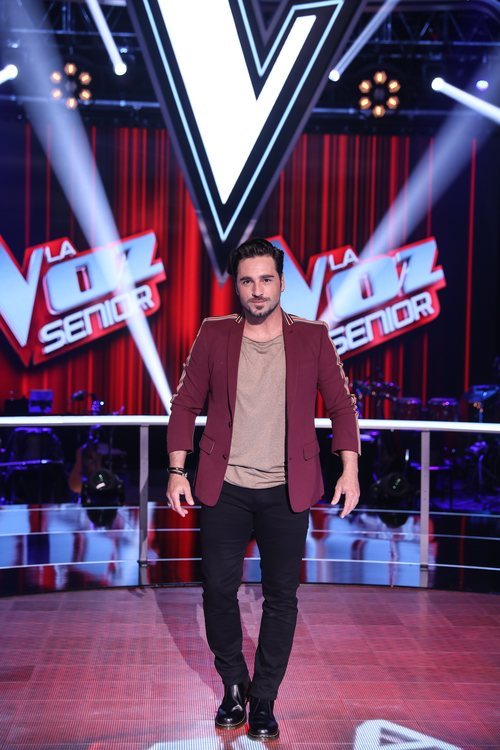 David Bustamante en una imagen promocional de 'La Voz Senior'