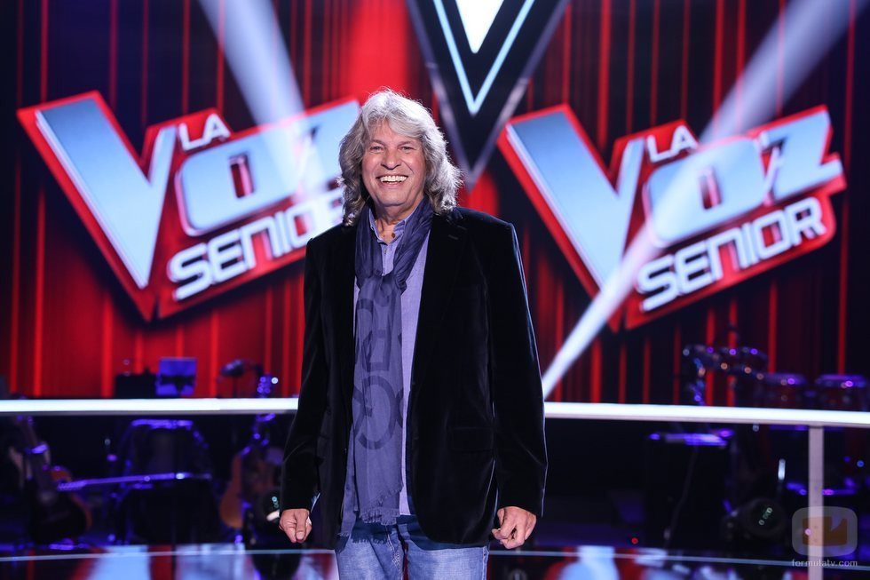 José Mercé en una imagen promocional de 'La Voz Senior'