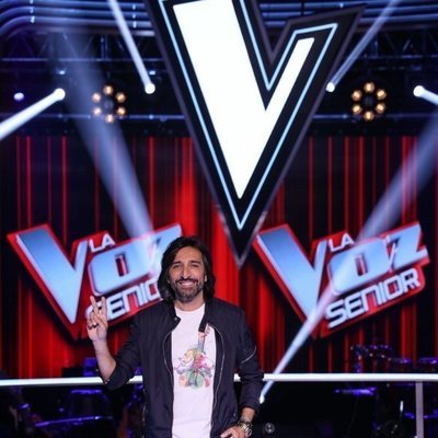 Antonio Carmona en la presentación de 'La Voz Senior'