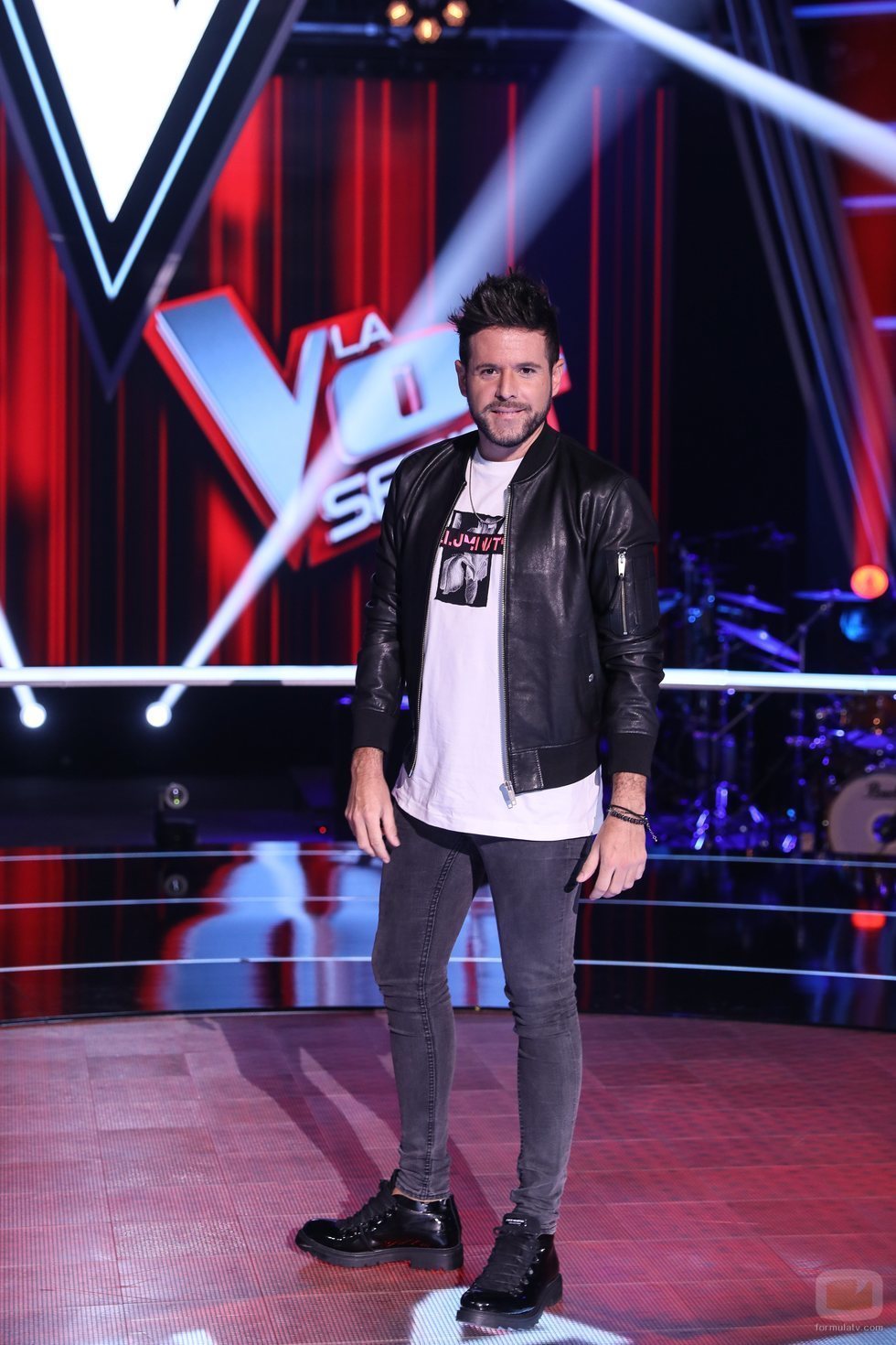 Pablo López en una imagen promocional de 'La Voz Senior'
