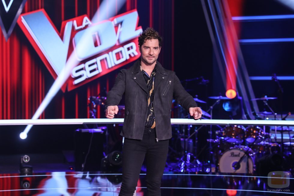 David Bisbal en una imagen promocional de 'La Voz Senior'