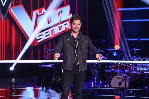 David Bisbal en una imagen promocional de 'La Voz Senior'