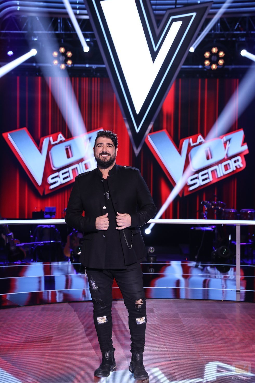 Antonio Orozco en una imagen promocional de 'La Voz Senior'