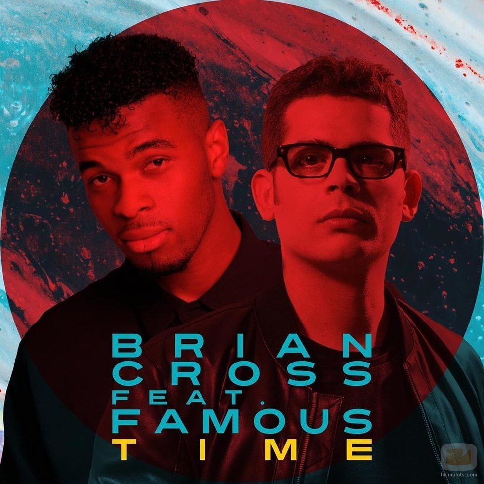 Portada de "Time", single de Famous ('OT 2018') y Brian Cross