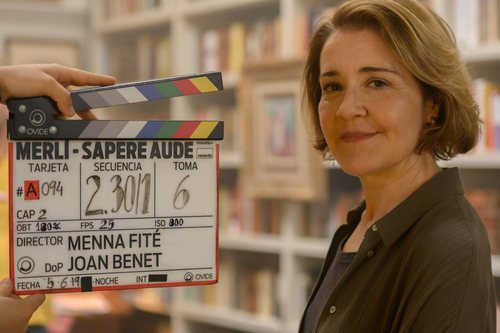 María Pujalte es Bolaño en Merlí: Sapere Aude'