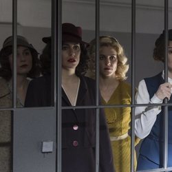 Marga, Lidia, Ángeles y Sara en la temporada 4 de 'Las chicas del cable'