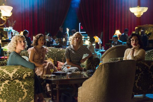 Carlota, Marga, Ángeles y Lidia en la cuarta temporada de 'Las chicas del cable'