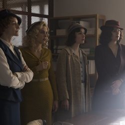 Sara, Ángeles, Marga y Lidia en la cuarta temporada de 'Las chicas del cable'