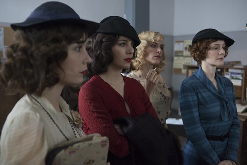 Marga, Lidia, Ángeles y Sara en la cuarta temporada de 'Las chicas del cable'