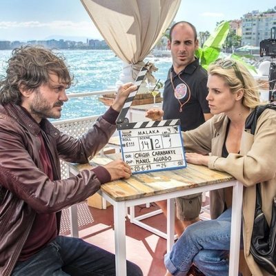 Salva Reina y Maggie Civantos en 'Malaka'