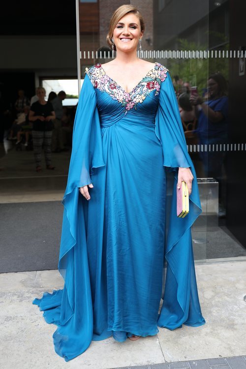 Carlota Corredera en la boda de Belén Esteban y Miguel