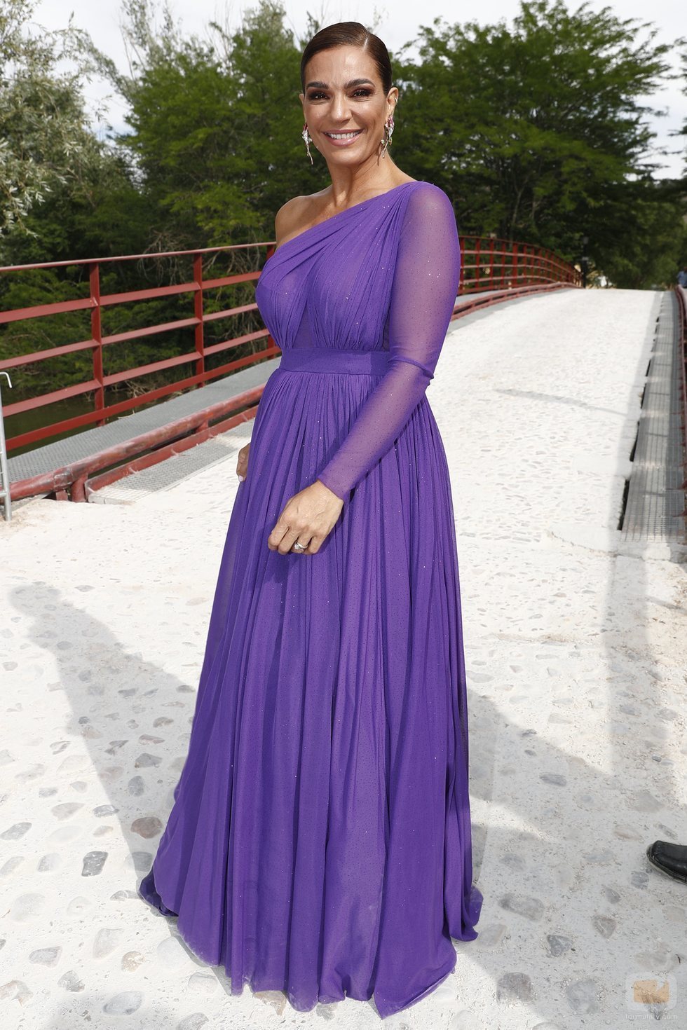 Raquel Bollo en la boda de Belén Esteban y Miguel