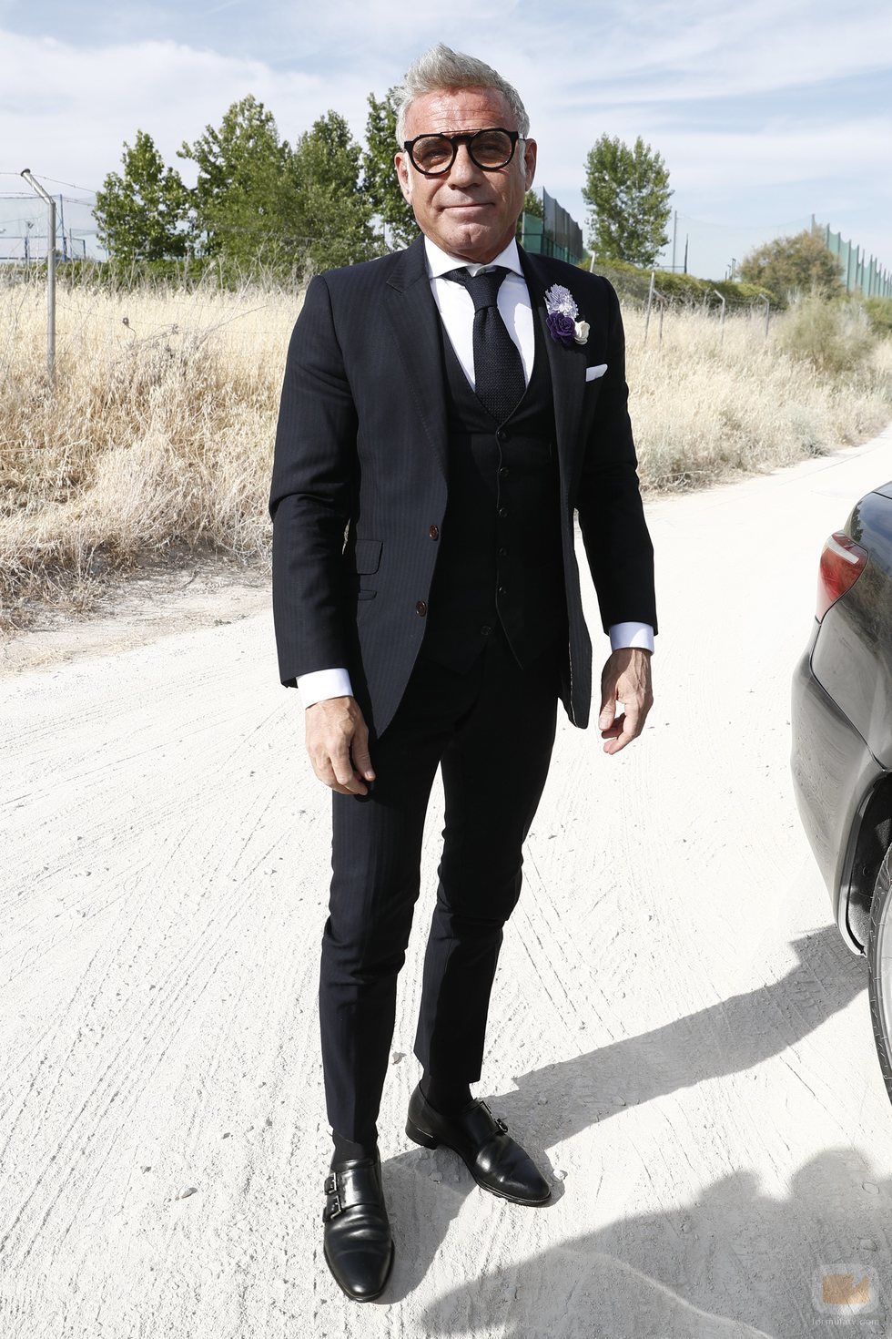 Joaquín Torres en la boda de Belén Esteban y Miguel