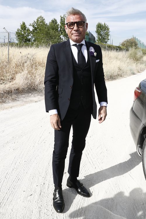 Joaquín Torres en la boda de Belén Esteban y Miguel