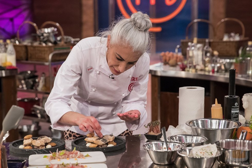 Teresa, segunda finalista de 'MasterChef 7', en el duelo final