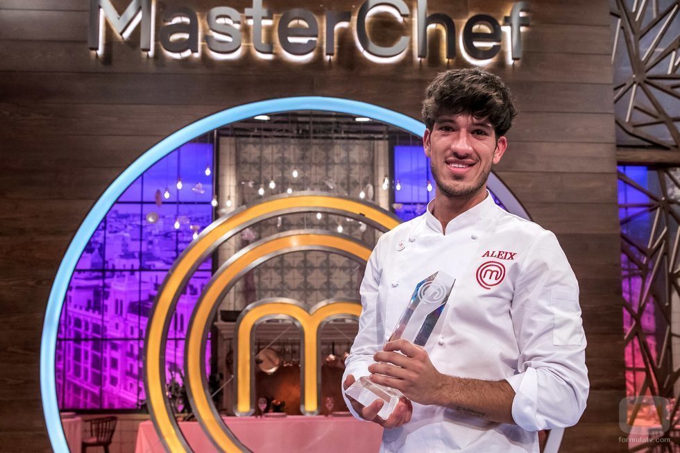 Aleix, ganador de la séptima edición de 'MasterChef'