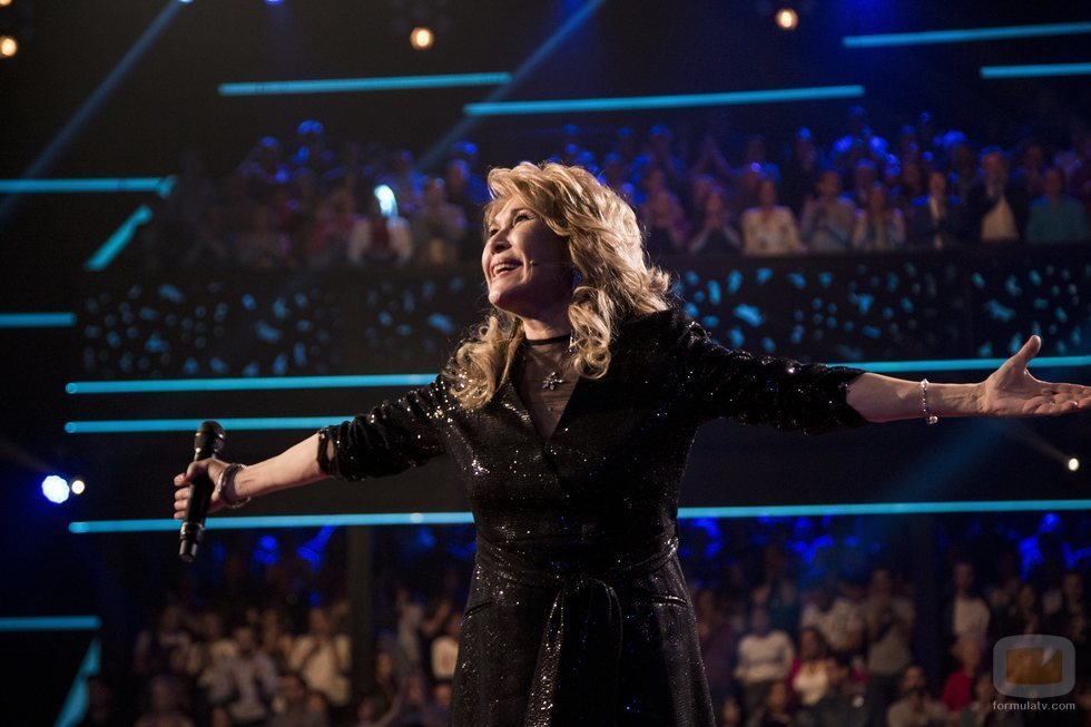 Helena Bianco en la final de 'La Voz Senior'