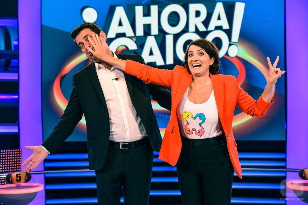 Silvia Abril "echa" a Arturo Valls de '¡Ahora caigo!'