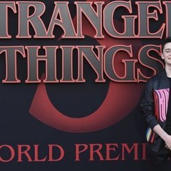 Noah Schnapp, en la premiere de la tercera temporada de 'Stranger Things'