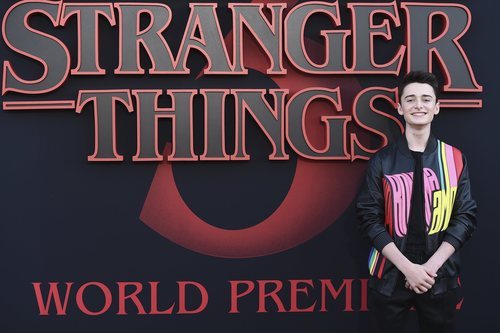 Noah Schnapp, en la premiere de la tercera temporada de 'Stranger Things'