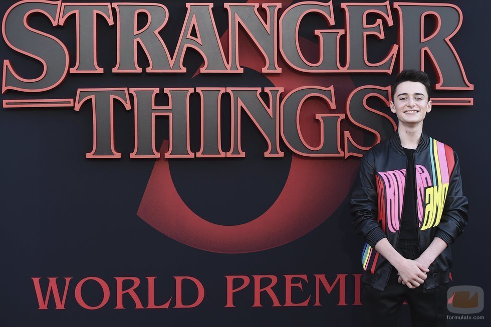 Noah Schnapp, en la premiere de la tercera temporada de 'Stranger Things'