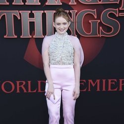 Sadie Sink, en la premiere de la tercera temporada de 'Stranger Things'