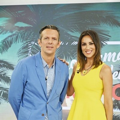 Joaquín Prat y Patricia Pardo en el estreno de 'El Programa del Verano'