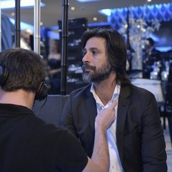 Hugo Silva interpreta a Julián en el rodaje de 'Nasdrovia'