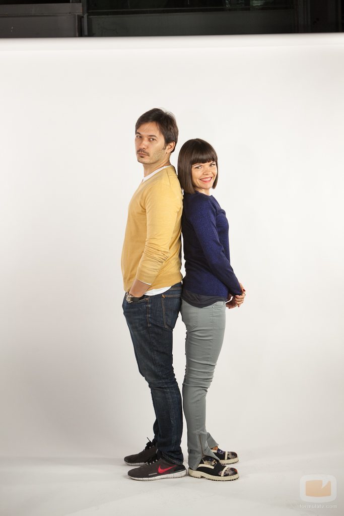 Alberto Caballero y Laura Caballero, creadores, guionistas y directores de ficción