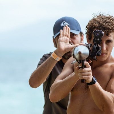 Miguel Herrán como Río en el rodaje de la parte 3 de 'La Casa de Papel'