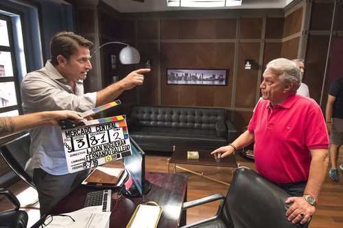 Antonio Garrido y César Sánchez protagonizan 'Mercado central'