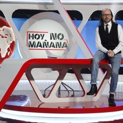Santiago Segura, presentador de 'Hoy no, mañana'